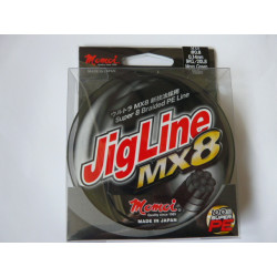 Braid MOMOI Jig Line MX8 0.12mm 7kg 100m Green