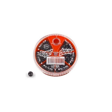 Plombs fendus LEMER Super doux 4 cases Gros