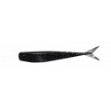 Leurre DELALANDE Drop shad  7.5cm  Noir pailleté