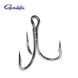 GAMAKATSU 13 nickel-plated treble hook, no. 4