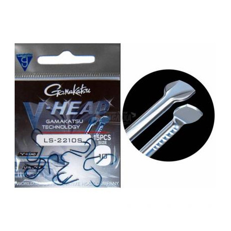 Hook GAMAKATSU LS-2210S V-Head Blue n°8