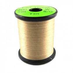 Fil de Montage UNI THREAD 8/0 200 yds Tan