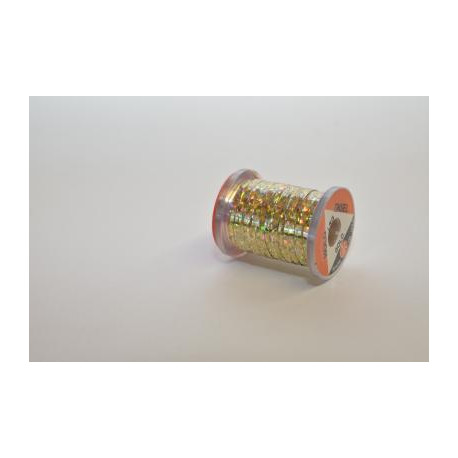 Holographic tinsel FLY SCENE  gold medium