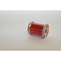 Holographic tinsel FLY SCENE medium red