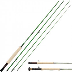 Canne SAGE Accel 9'6'' soie de 7 (4 brins)