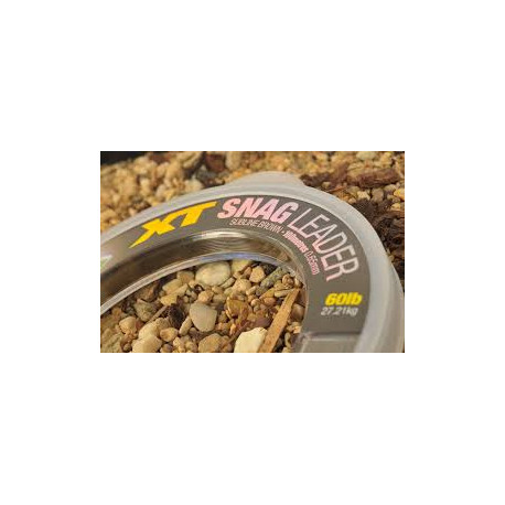 Nylon KORDA XT Snag leader sublime brown 0.55mm 100m  22.67kgs