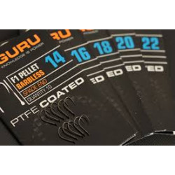 Hameçons GURU F1 Pellet spade Barbless  n°18
