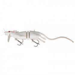 Leurre SAVAGE GEAR 3D Rat 30cm White