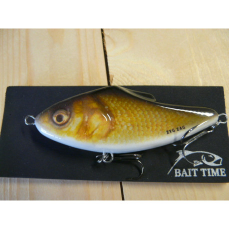 BAIT TIME Zyg zag 10cm Bream clear