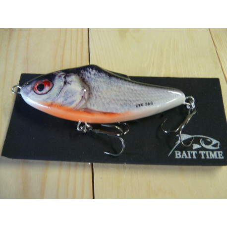 BAIT TIME Zyg zag 10cm Roach