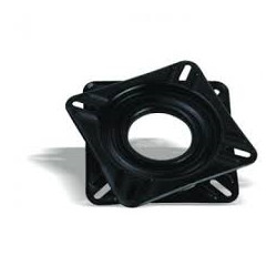 Platine de siege pivotante acier