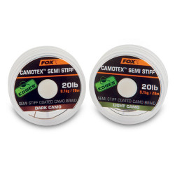 Camotex FOX semi stiff  Light camo  20m  20Lbs