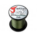 Tresse DAIWA J-Braid X8 1500m 0.28mm  26.5kg