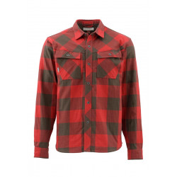 Flannel SIMMS Heavy Weight  Plaid Size M
