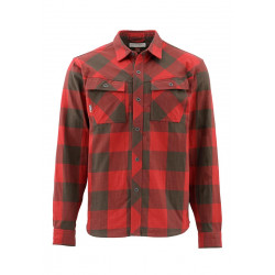 Chemise SIMMS Heavy Weight Ruby Plaid Taille L