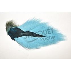 Bucktail prime large FLY SCENE Bleu fluo