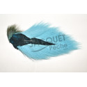 Bucktail prime large FLY SCENE Bleu fluo