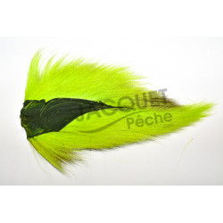 Bucktail prime large FLY SCENE Chartreuse fluo