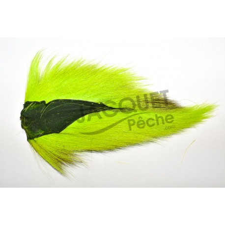 Bucktail prime large FLY SCENE Chartreuse fluo