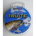Nylon POWERLINE Specialist Truite 150m 0.25mm  4.80kg
