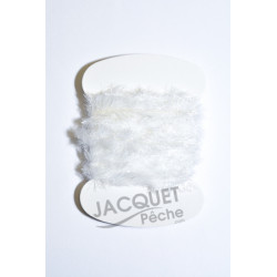 Super Blob Chenille FLY SCENE Blanc 15 mm