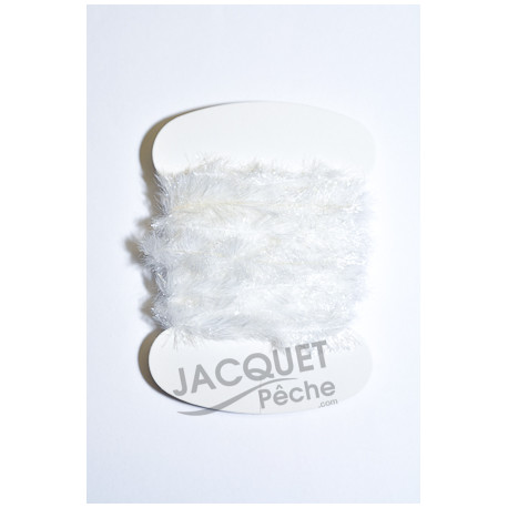 Super Blob Chenille FLY SCENE Blanc 15 mm
