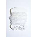 Super Blob Chenille FLY SCENE Blanc 15 mm