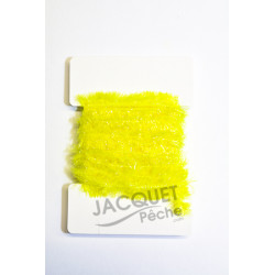 Super Blob Chenille  FLY SCENE  Jaune fluo 15 mm