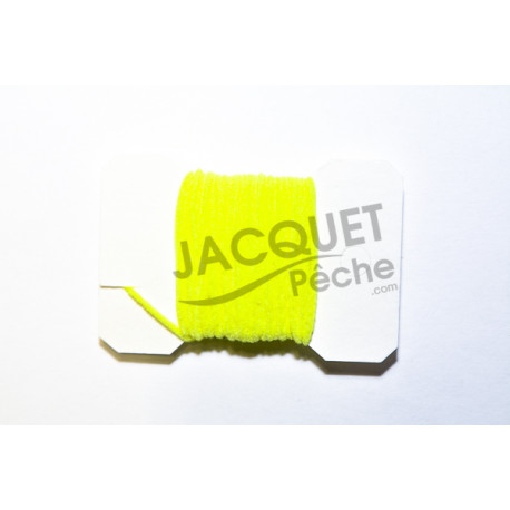 Chenille Ultra FLY SCENE Jaune fluo  1mm