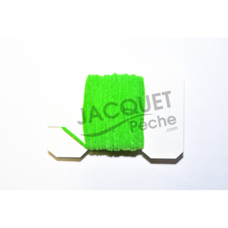FLY SCENE Ultra chenille Fluo green 1mm