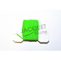 Chenille Ultra FLY SCENE Vert fluo  1mm