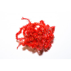 FLY SCENE Mini crystal chenille Red