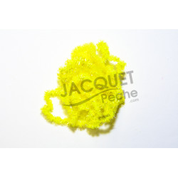 Chenille Mini crystal FLY SCENE Jaune fluo