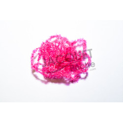 FLY SCENE Mini crystal chenille Fluo pink