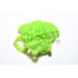 Petite Chenille Color ice blue FLY SCENE Chartreuse fluo