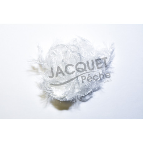 Chenille Ice Hackle FLY SCENE Blanc