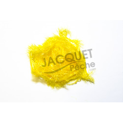 FLY SCENE Ice Hackle Chenille  Yellow