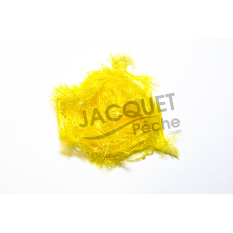 FLY SCENE Ice Hackle Chenille  Yellow