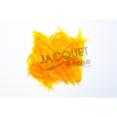 FLY SCENE Ice Hackle Chenille  Fluo orange