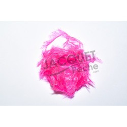 FLY SCENE Ice Hackle Chenille  Fluo pink
