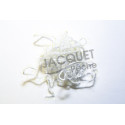 Chenille Micro ice straggle FLY SCENE Ice blue