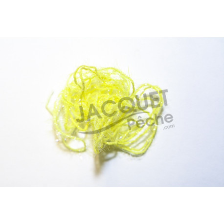 Chenille Micro ice straggle FLY SCENE Citron fluo
