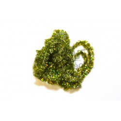 FLY SCENE Crystal chenille Olive