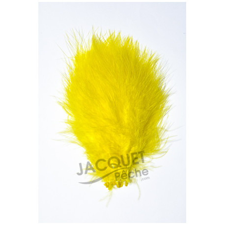 FLY SCENE Marabou 12 loose feathers Yellow