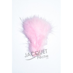 FLY SCENE Marabou 12loose feathers Clear Pink