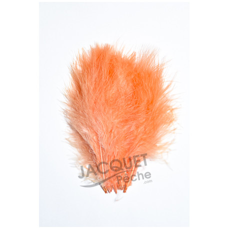 FLY SCENE Marabou 12 loose feathers Peach