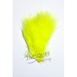 FLY SCENE Marabou 12 loose feathers Fluo yellow