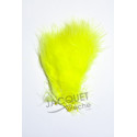 Marabout FLY SCENE 12 plumes Jaune fluo