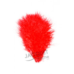 FLY SCENE Marabou 12 loose feathers Fluo red
