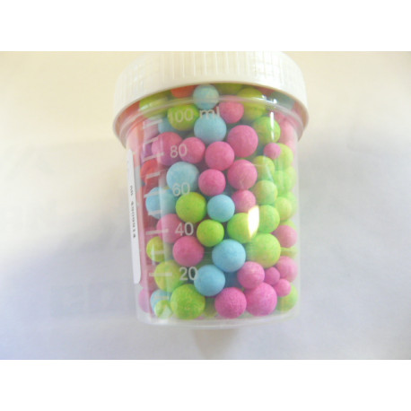 Polystyrene Balls POP UP'S Tasteless Trout 120ml Magic